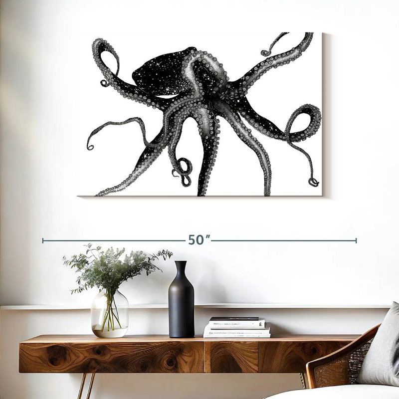 Brampt Cosmic Octopus, 26" H x 39" W