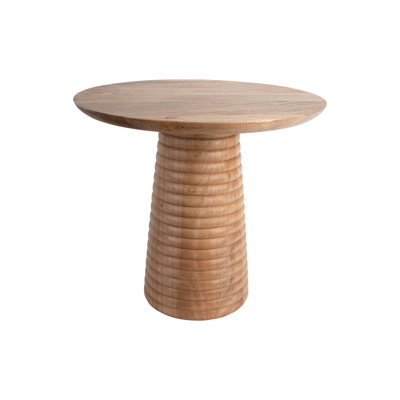 Side table Force layered base large mango wood