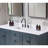 Andalo 61" Single Bathroom Vanity Top in Snow White with Sink