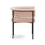 Chaise en chenille performance rose clair Taylor