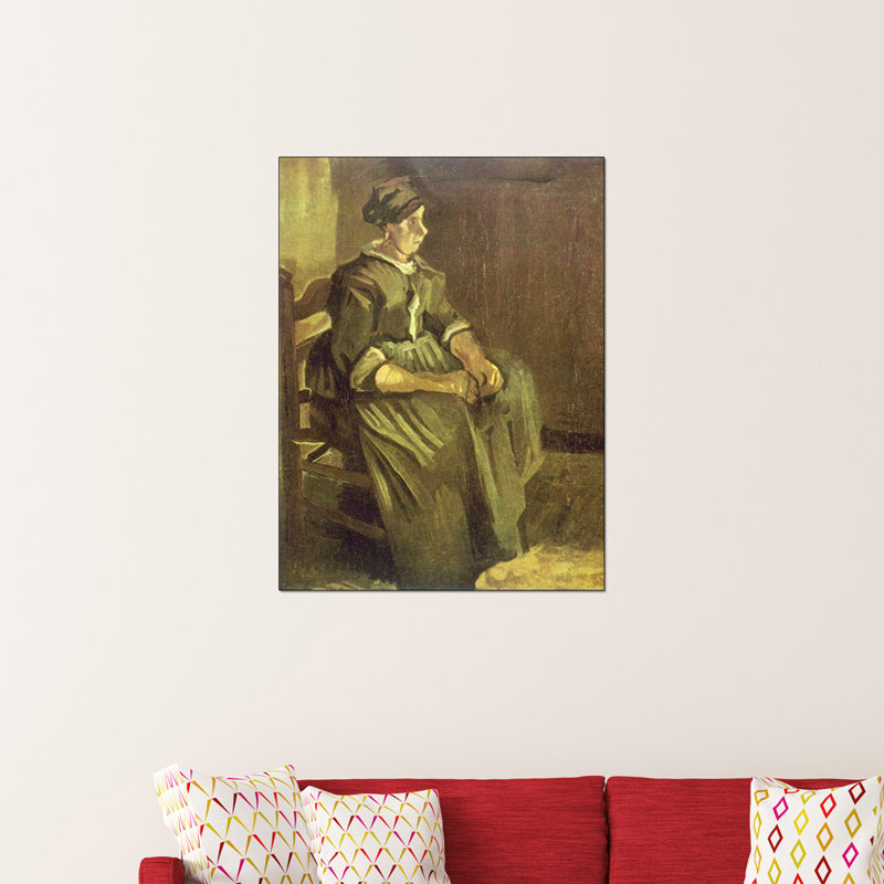 1 Piece Wrapped Canvas Painting, 80cm H x 60cm W x 1.8cm D