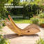 Chaise berçante en bois, chaise berçante d'extérieur