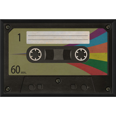 Cassette à ruban, impression encadrée