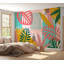 Premium Peel & Stick Wall Mural - Tropical Foliage Abstract-853183615