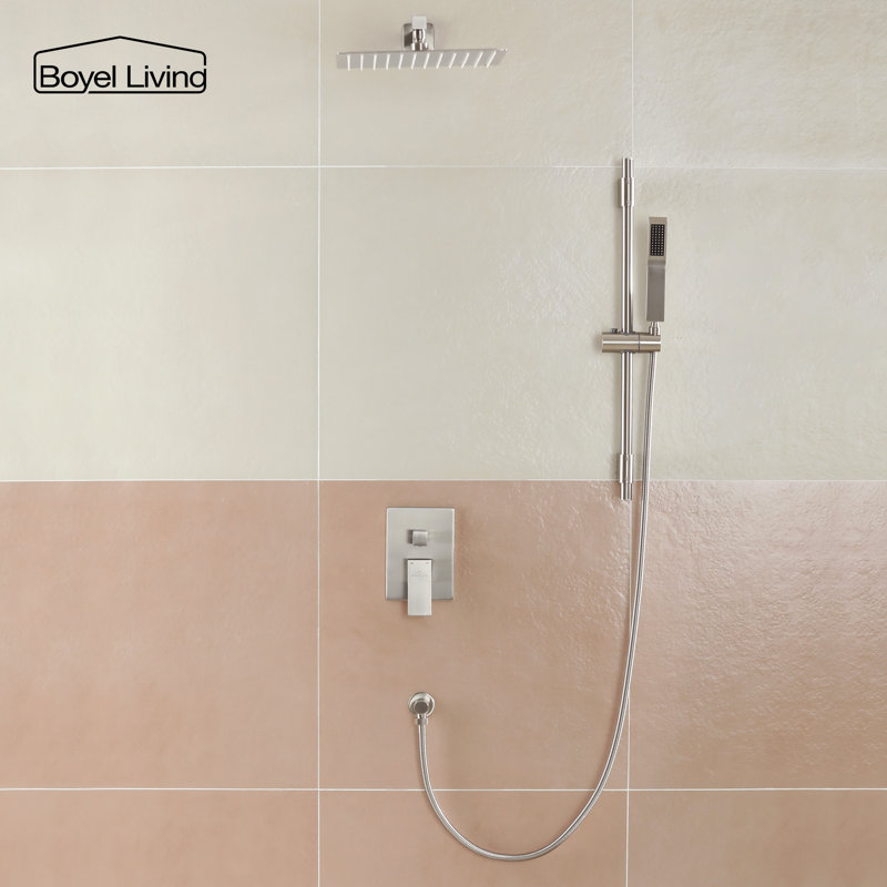 All-In-One Kit with Rough in-Valve, Brushed Nickel
