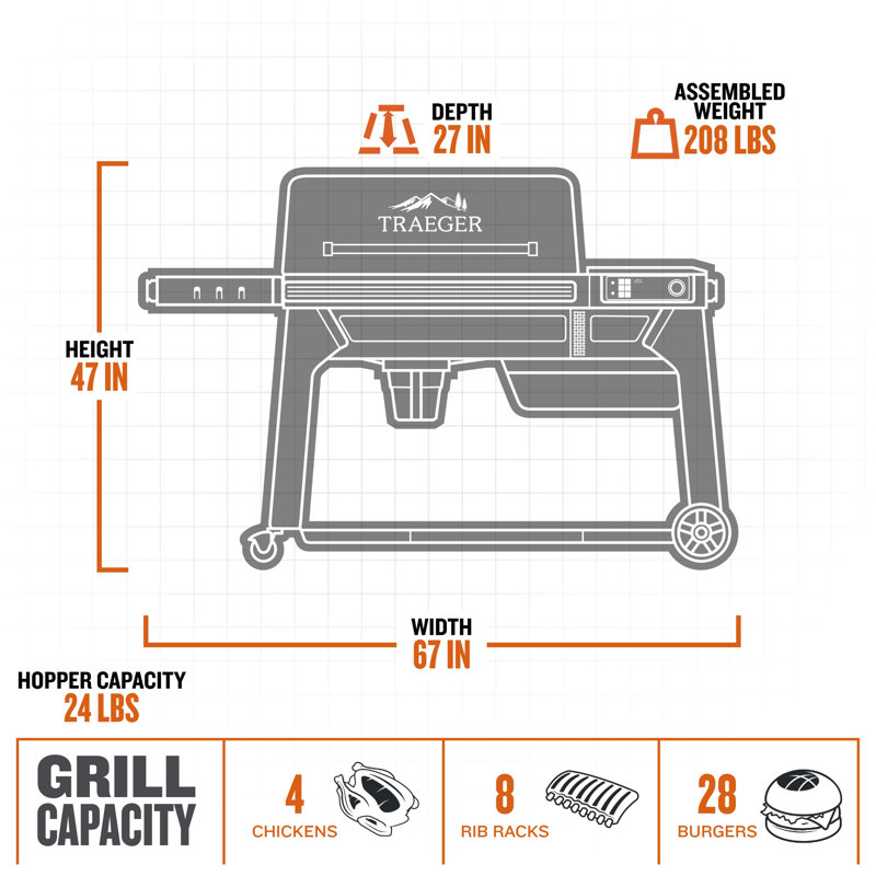 Woodridge Pro Pellet Grill