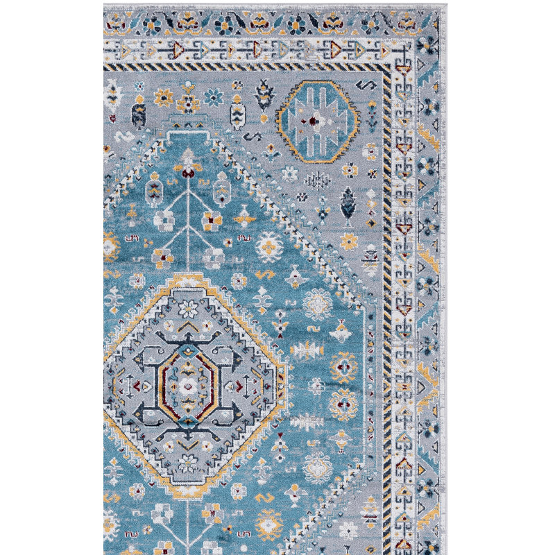 Bayside 118 Performance Machine Washable Oriental Rug, Rectangle 9' x 12'