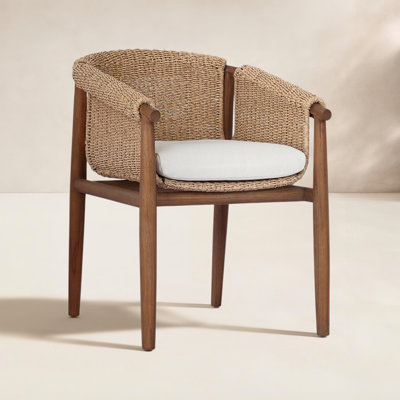 Bowry Teak Outdoor Dining Armchair