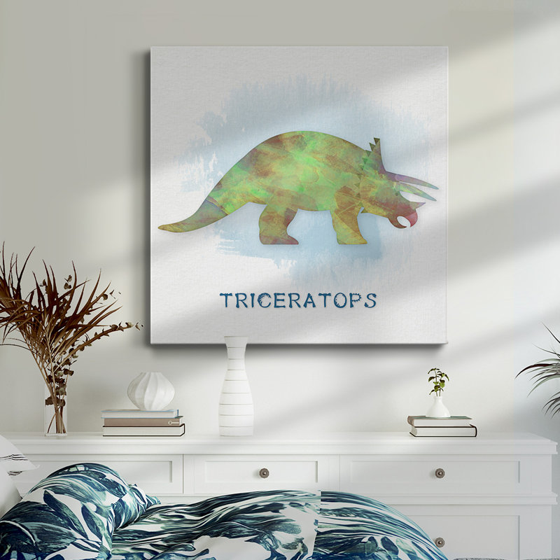 Triceretops-Premium Gallery Wrapped Canvas - Ready to Hang