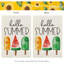 Drapeau de jardin Hello Summer