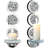 Crystal Broken Diamond Candle Wall Light