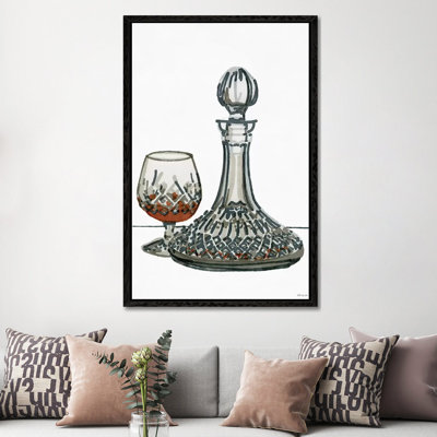 Vintage Decanter I 1 Piece Wall Art on Canvas