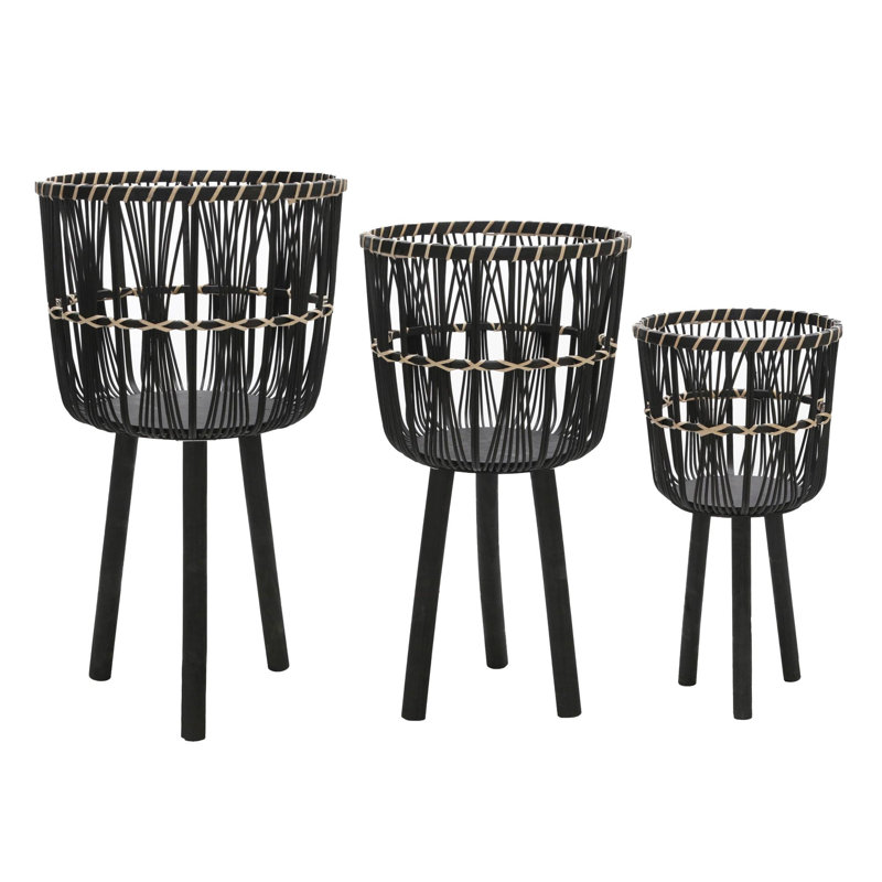 Comprend des pots de fleurs pour porte-plantes
