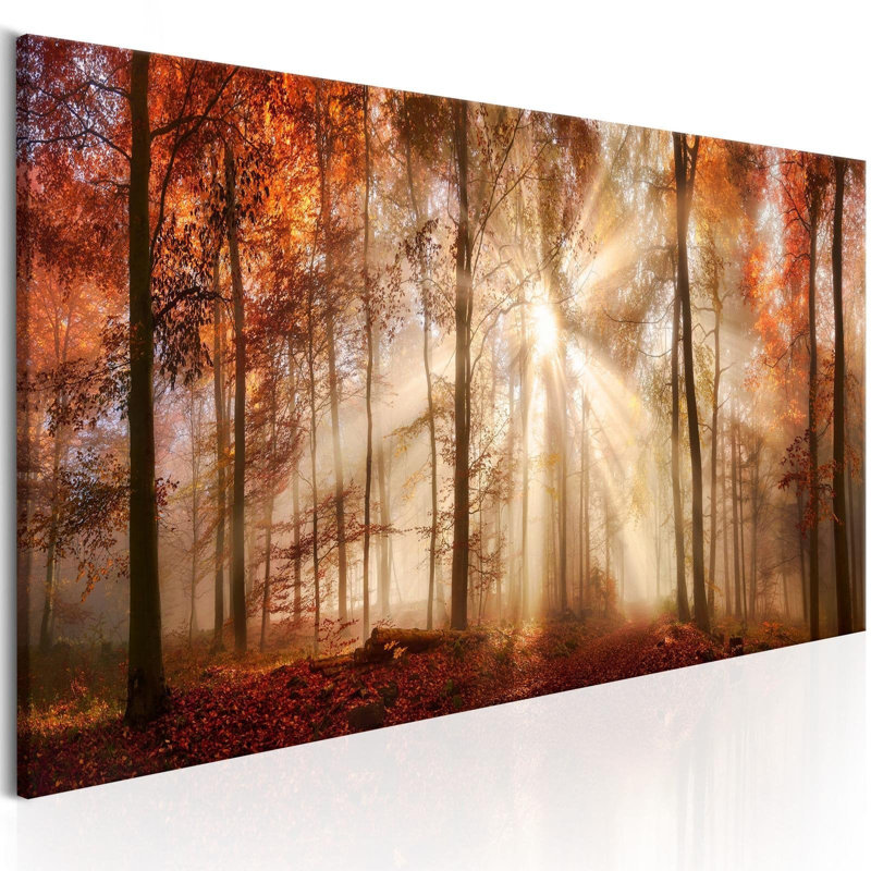 " Autumnal Dawn ", 18" H x 53" W x 0.7" D