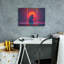 Toile épique Graffiti «Orbit Of Fatherernal» par Ann Klee, 18 po x 12 po-117052008