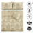 4 Piece Damask Oversized Embroidery Bedspread Set-1629558980-1629559027