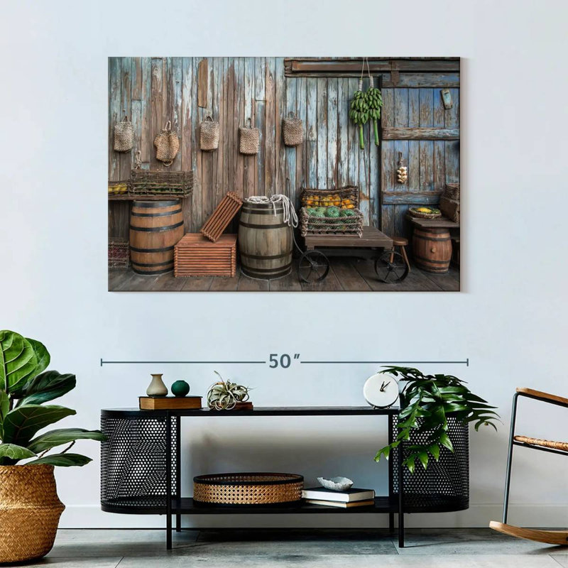 Lilie Rustic Fruit Stands, 32" H x 48" W