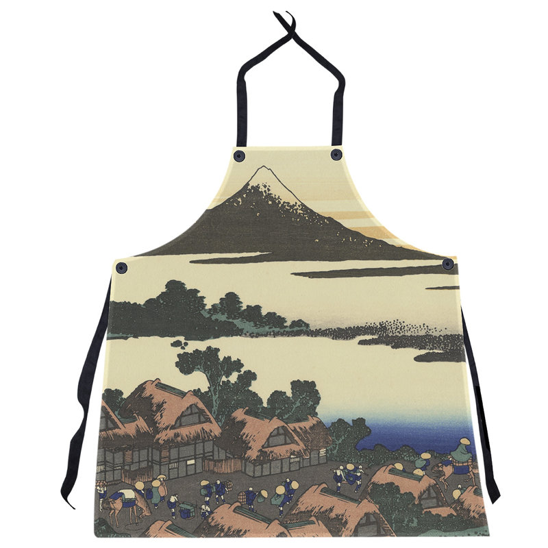 Bib Apron, Yellow/Orange
