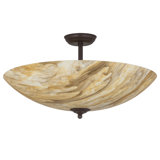 Cedarcliffe 4 - Light Semi Flush Mount