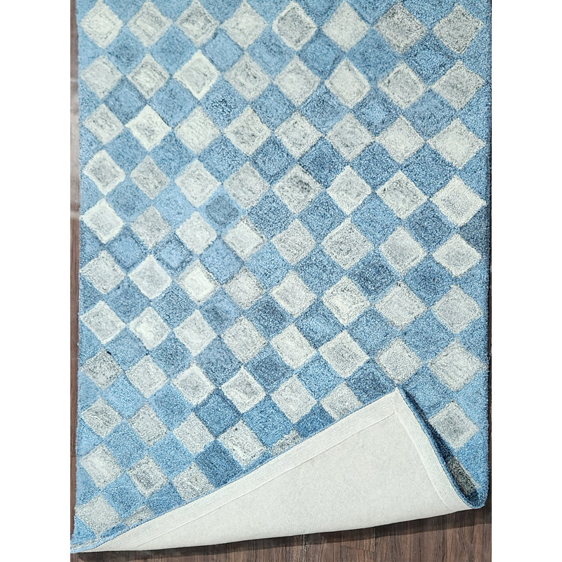 Rashunda Rectangle 48.03 cm x 72.05 cm Chevron Wool and Nylon Hand Tufted Indoor / Outdoor Area Rug