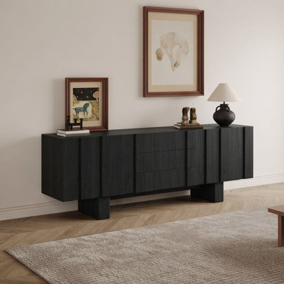 Brown Wood Modern Tv Stand