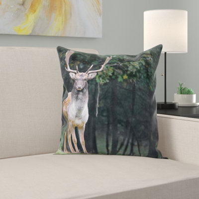 Microsuede Throw Pillow