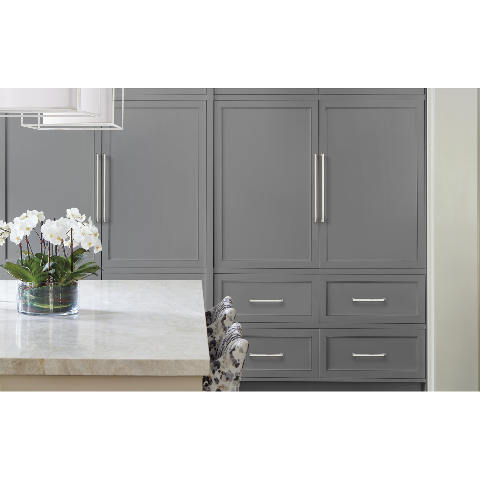 Blackrock Appliance Pull, Polished Nickel, 18"