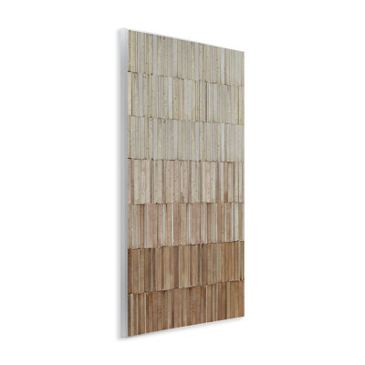 Plaque murale en terre cuite, design par Flora Kouta