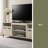 70"W Oak Finish 4-Door TV Stand