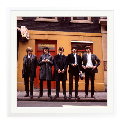 The Rolling Stones outside the Tin Pan Alley Club