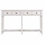 Canapé console, facile à assembler avec deux tiroirs de rangement et une tablette inférieure pour le salon, le vestibule-1263738986