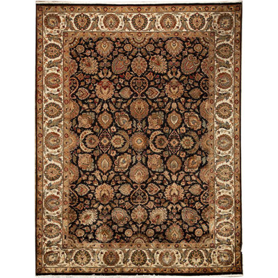 Hand Knotted Wool Oriental Area Rug