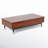 Dakota Solid Wood Top Single Coffee Table