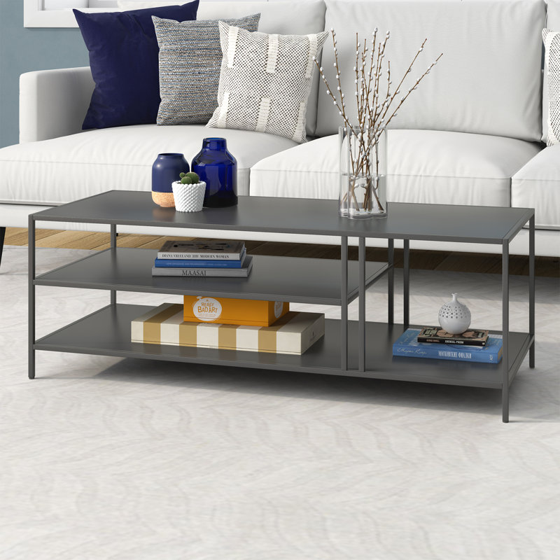Frame Coffee Table with Storage