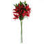 Pack of 6 x 100cm White Lily Stem-89222284