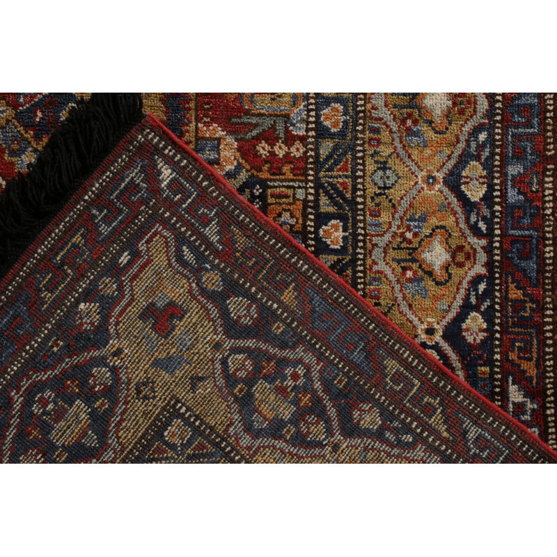 Burano Hand Knotted Wool Floral Area Rug, Rectangle 8' x 10'