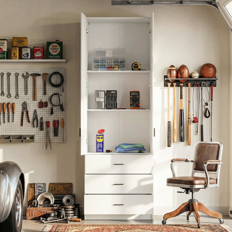 94.5”H Garage Storage Cabinet