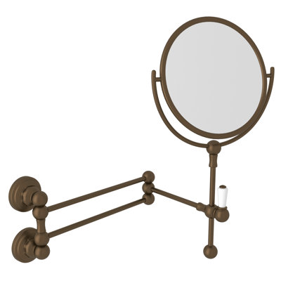 Edwardian Wall Mount Makeup Mirror