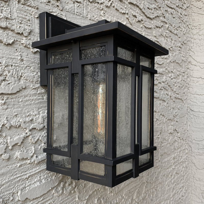 Tucker Outdoor Wall Lantern, 11.5" H x 7" W