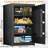 4.0 Cub Large Home Safe Fireproof Waterproof, Anti-Theft Fireproof Safe Box With Programmable Keypad, Spare Keys And Removable Shelf, Digital Security Safe For Home Money Firearm Documents Medicines