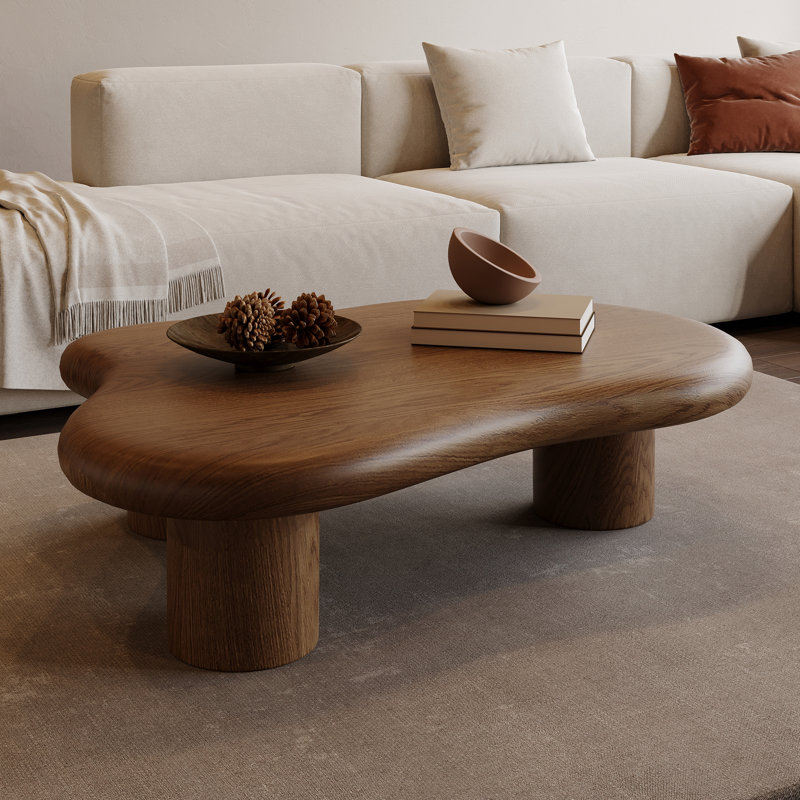Table basse Babajide, Noyer