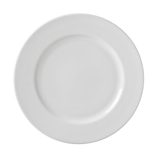 Ten Strawberry Street Classic White New Britain 10.25" Dinner Plate (Set of 6)