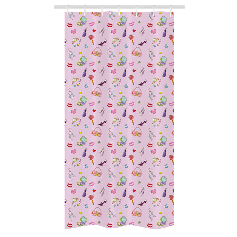 Smead Shower Curtain with Hooks Included, 72" H x 36" W