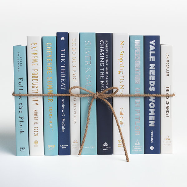 Fashion Inspired Decorative Books - Hardcover Fake Decorative Books for  Coffee Table/Shelves with No Pages - Lightweight Aesthetic Book Display  Stack