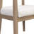 Freyda 7-Piece Mid-Century Modern Dining Set With Pillar Table Base And Upholstered Chairs