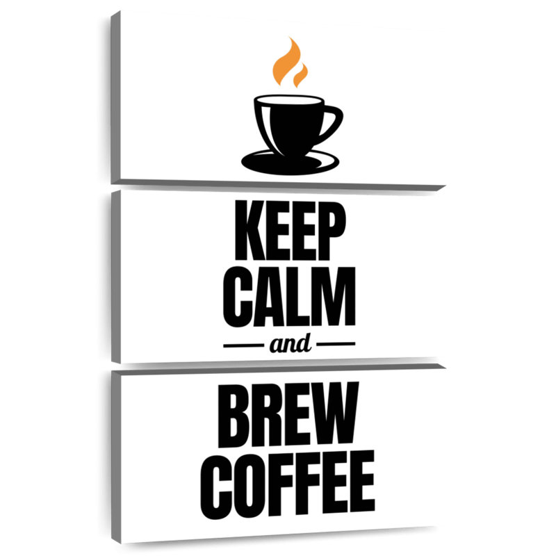 Tergel Coffee Quote, 38" H x 24" W