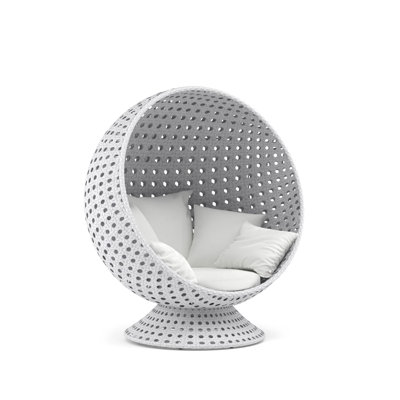Hemisphere Outdoor Swivel Lounge Chair