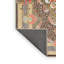 Tapis brun foncé/brun clair/vert traditionnel-1384093247
