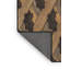 Tapis brun/noir tissé à la machine-560678143