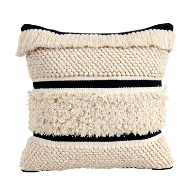 Stripes Cotton Throw Pillow